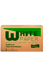 Papel Interfolha 2 Dobras Branco White Paper 20x21 c/ 1000